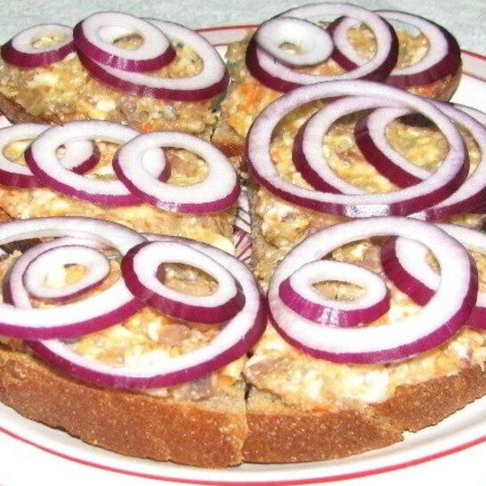 Рецепт форшмака с морковью и плавленным сыром