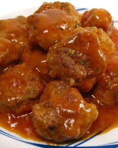 Фрикадельки под соусом