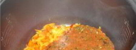 фрикадельки с рисом в мультиварке. Шаг 3