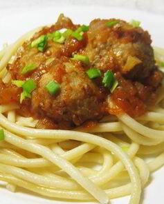 Фрикадельки в духовке с подливкой