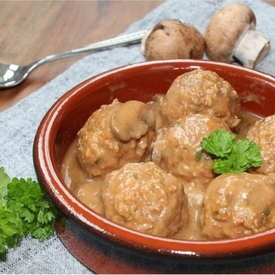 Рецепт фрикаделек в охотничьем соусе