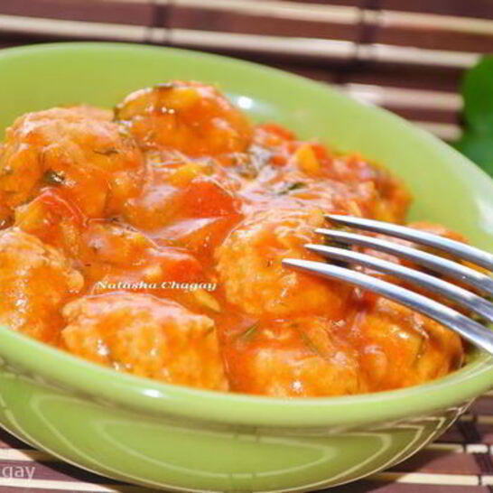 Рецепт фрикаделек в остром соусе