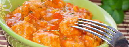 фрикадельки в остром соусе. Шаг 6