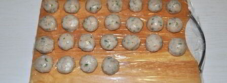 рыбные фрикадельки во фритюре. Шаг 4