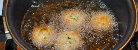 рыбные фрикадельки во фритюре. Шаг 5