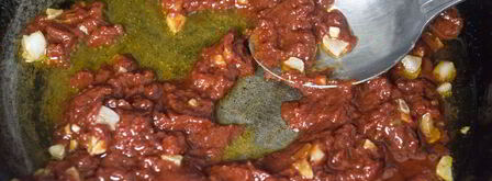 спагетти с фрикадельками в соусе. Шаг 5