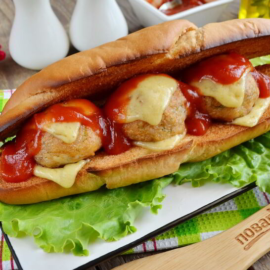 Рецепт субмарины с фрикадельками