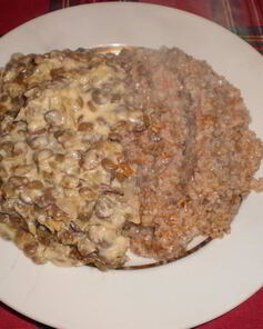 Гарнир из чечевицы