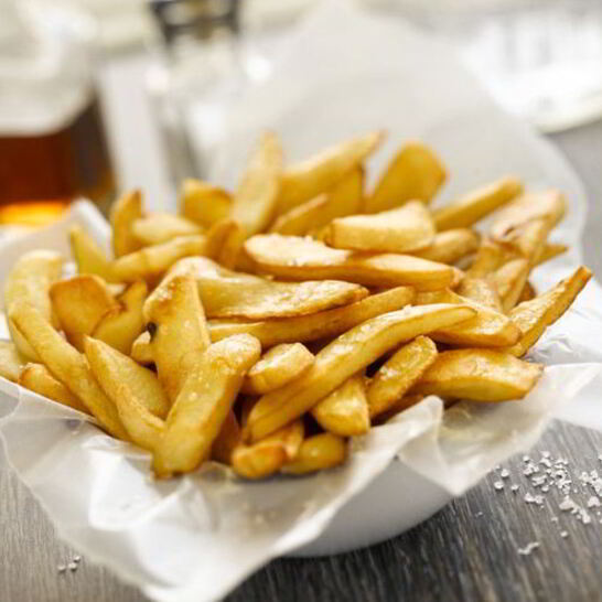 Рецепт картофеля фри без масла