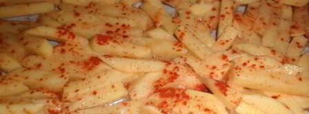 картофель фри в духовке. Шаг 4