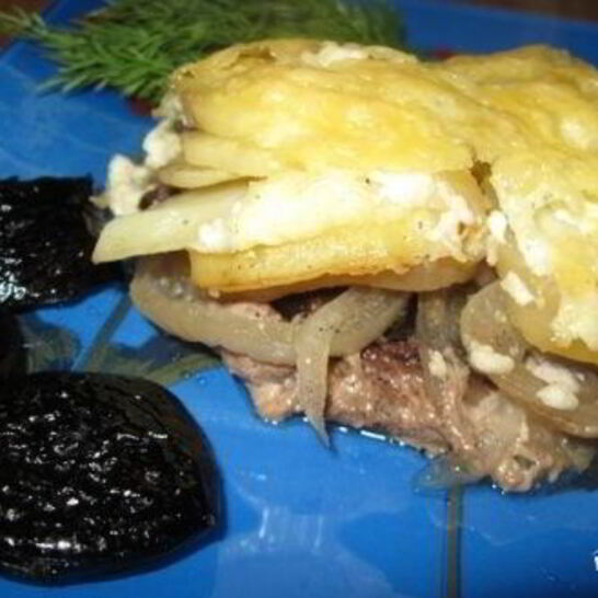 Рецепт картофеля по-королевски