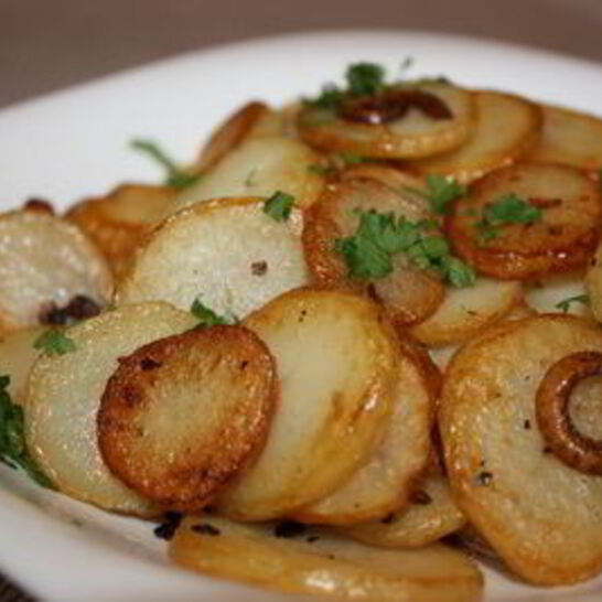 Рецепт картофеля по-лионски