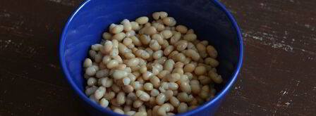 картофель с фасолью и куриной грудкой. Шаг 8