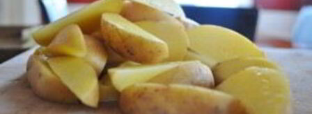 картофель с капустой в духовке. Шаг 4