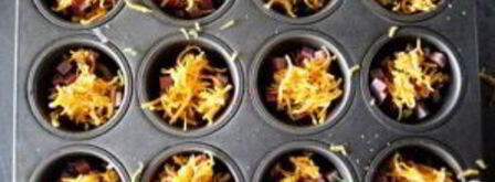 картофель с сыром и зеленым луком. Шаг 4