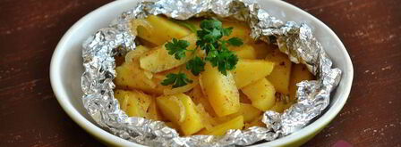 картофель в фольге. Шаг 8