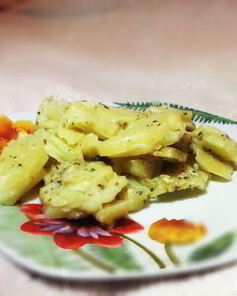 Картофель в молоке