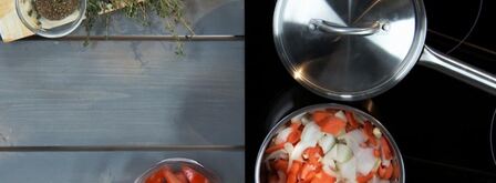 картофель в мясной подливе. Шаг 4