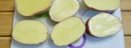 картошка с салом и чесноком в духовке. Шаг 4