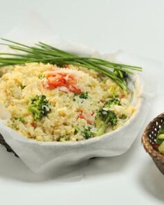 Кхао Пад Пуу — жареный рис с крабом