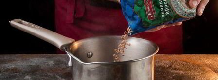 красная чечевица с томатами и шпинатом. Шаг 3