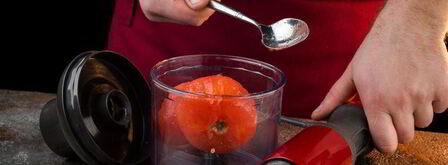 красная чечевица с томатами и шпинатом. Шаг 6