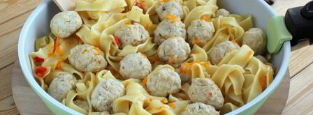 лапша с фрикадельками. Шаг 11