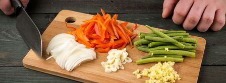 пикантный рис в воке. Шаг 4