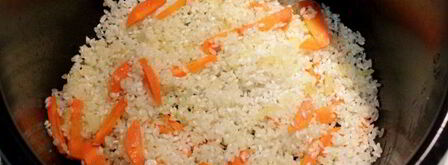 рис на гарнир в мультиварке. Шаг 7