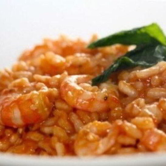 Рецепт риса с креветками в соусе терияки