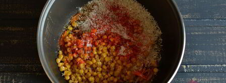 рис с кукурузой. Шаг 4