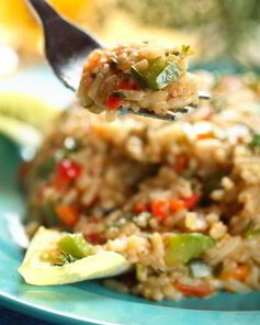 Рис с овощами по-мексикански