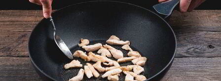 жареный рис по-тайски с курицей. Шаг 4