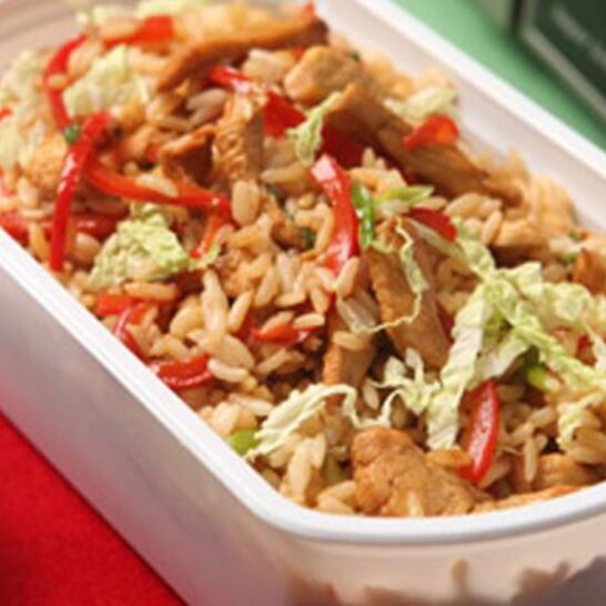 Рецепт жареного риса с курицей по-китайски