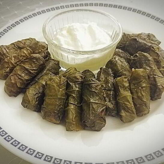 Рецепт азербайджанской долмы в виноградных листьях