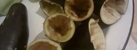 долма с баклажаном и болгарским перцем. Шаг 5