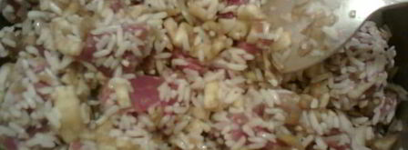 долма с баклажаном и болгарским перцем. Шаг 9