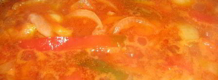 голубцы ленивые паровые под овощным соусом. Шаг 5