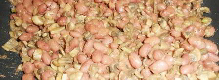 голубцы с консервированной фасолью и грибами. Шаг 7