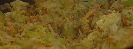 голубцы с лисичками и пореем. Шаг 8