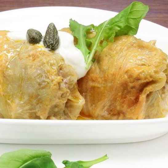 Рецепт голубцов, тушенных в сметане