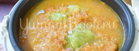 голубцы в мультиварке. Шаг 9