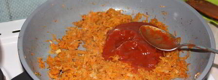 голубцы в подливе с пюре. Шаг 4