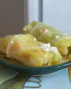 Горячие голубцы в сметане