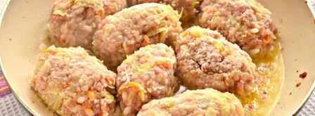 ленивые голубцы на сковороде. Шаг 4