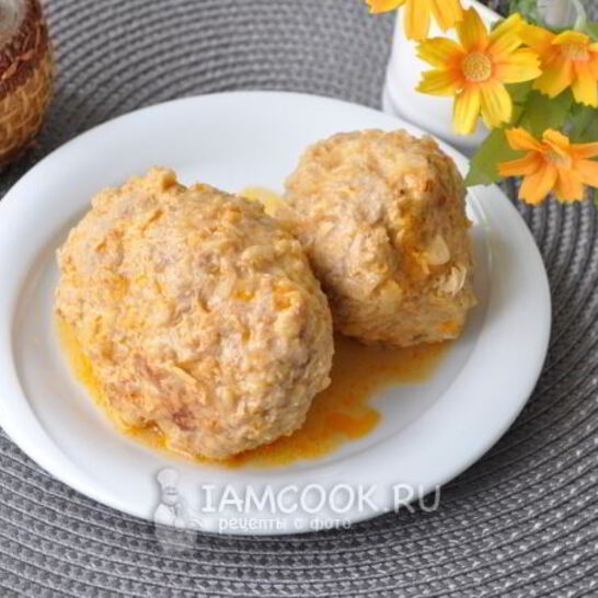 Рецепт ленивых голубцов с геркулесом