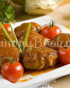 Ленивые голубцы в томатном соусе