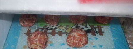 мини-голубцы в одежке из кабачков. Шаг 8