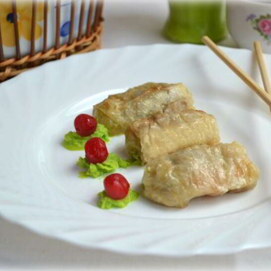 Рецепт нежных голубцов из пекинской капусты