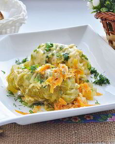 Замороженные голубцы в мультиварке